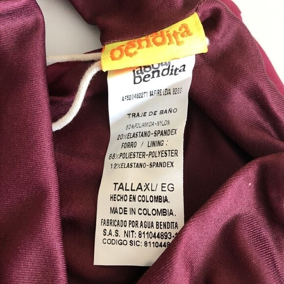 Agua Bendita Womens Bikini Safire Bottom X-Large - Picture 6 of 6